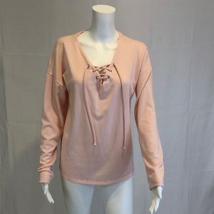 A New Day Pale Pink Sweatshirt Medium